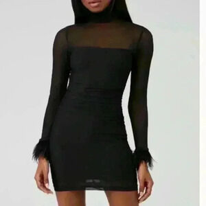 Amanda Uprichard Black Mini Dress